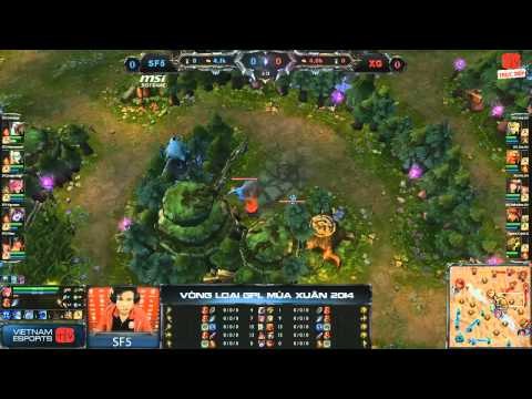 [GPL 2014 Spring] [Bán Kết 1] [Game 1] Saigon Fantastic Five vs Saigon Xgame [04.01.2014]