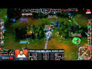 [GPL 2014 Spring] [Bán Kết 2] [Game 1] Saigon Jokers vs Neo Full Louis [05.01.2014]