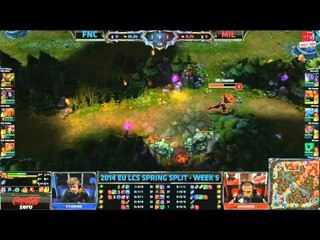 [15.02.2014] FNC vs MIL [LCS EU Xuân 2014]