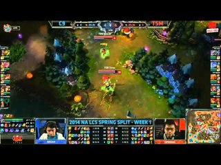 [18.01.2014] C9 vs TSM [LCS NA Xuân 2014]