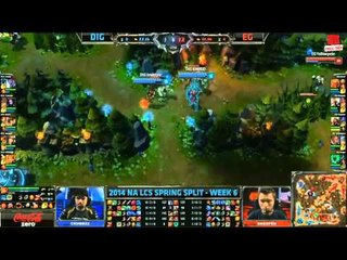 [23.02.2014] DIG vs EG [LCS NA Xuân 2014]