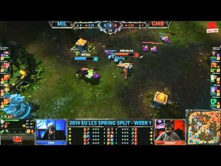 [16.01.2014] MIL vs GMB [LCS EU Xuân 2014]
