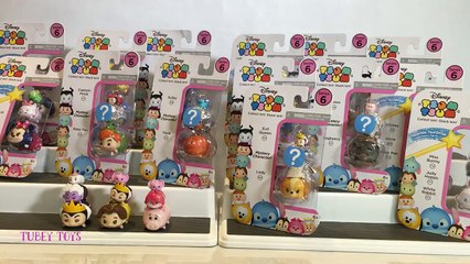 Disney TSUM TSUM Tsparkle Tsurprise SERIES 6 FULL CASE OPENING 3-pack Glitter Tsums Tubey Toys
