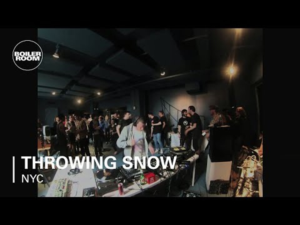 Throwing Snow Boiler Room x Red Bull Music Academy NYC DJ Set
