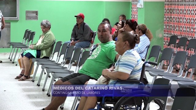 Médicos del Catarino Rivas continúan paro de labores