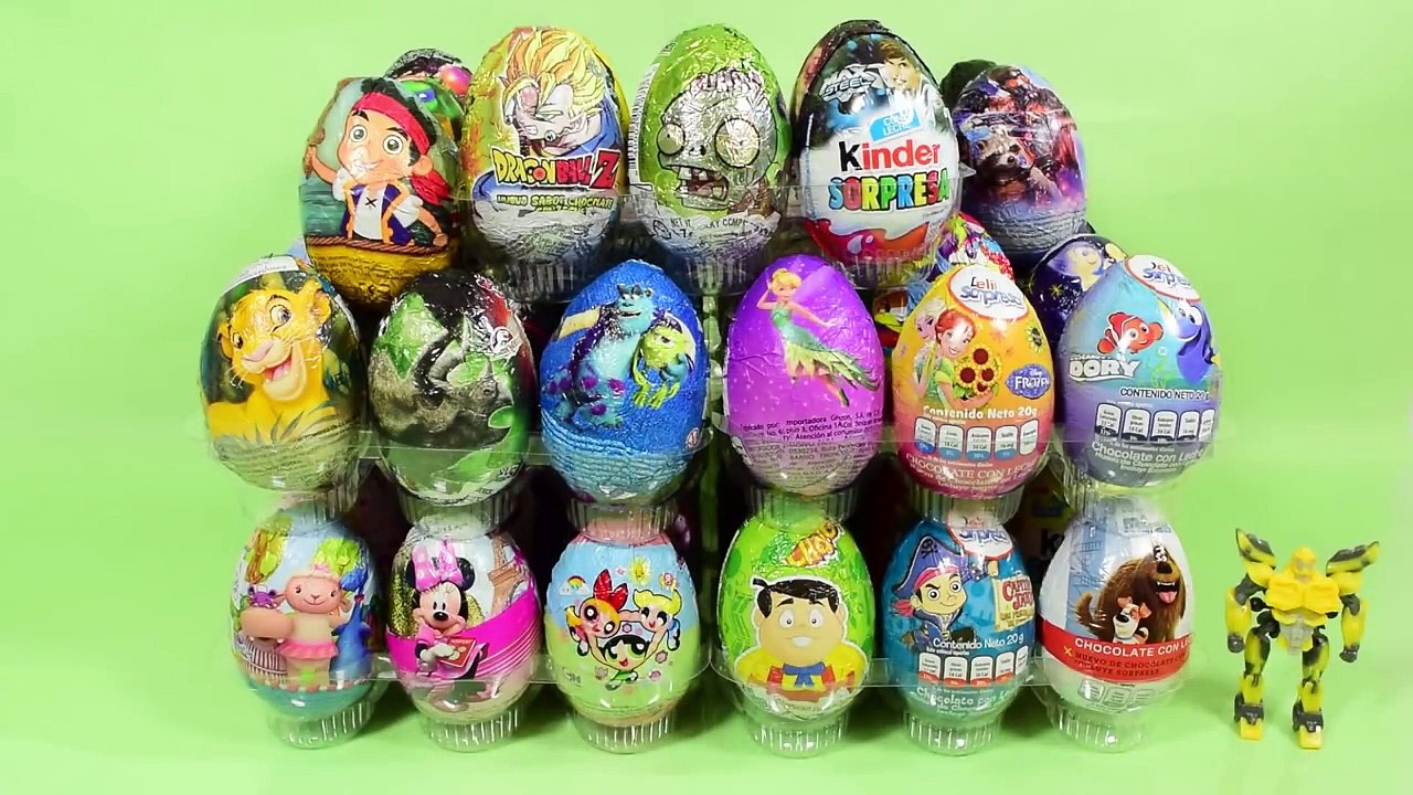60 HUEVOS SORPRESA de Dragon Ball Z, Max Steel, Transformers-JuguetesYSorpresas
