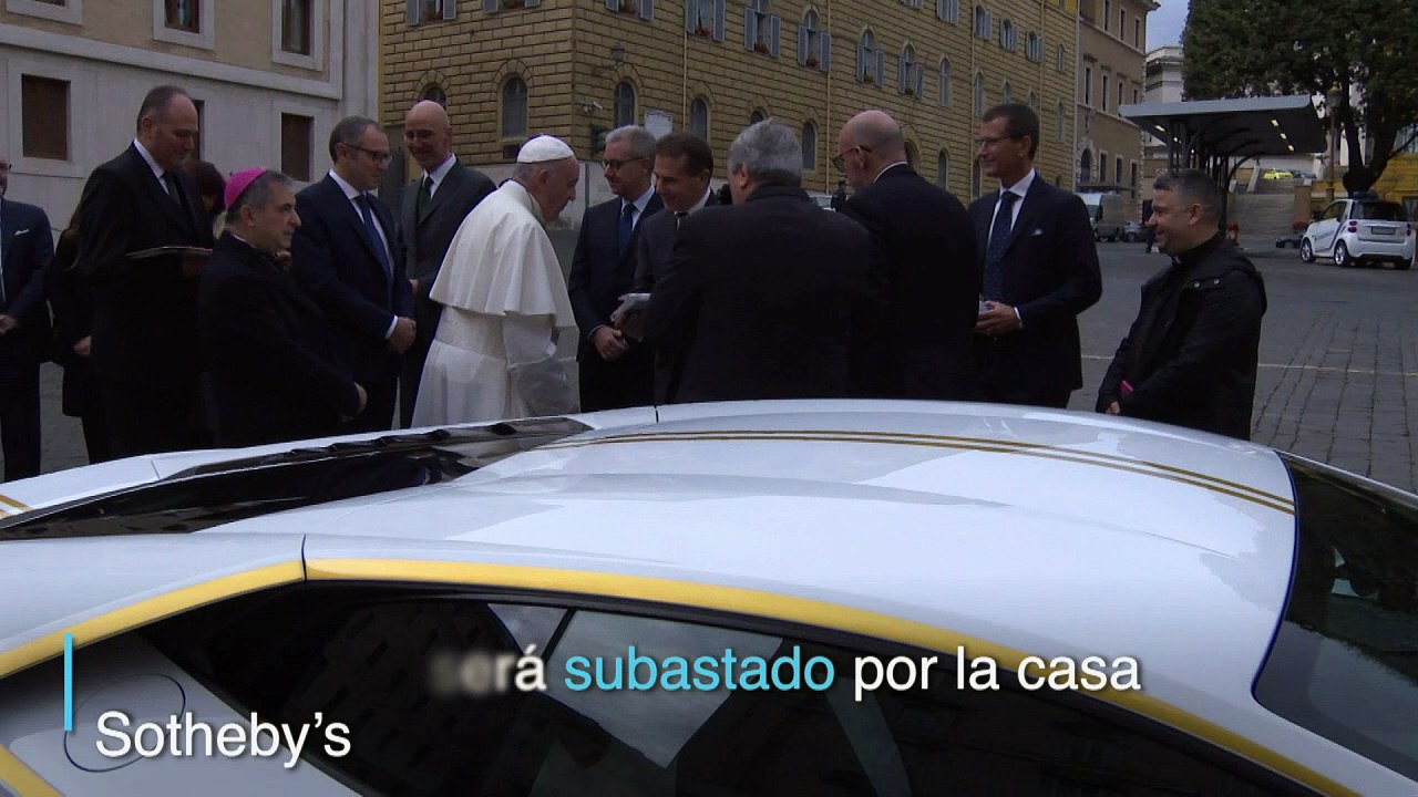 El Lamborghini del Papa