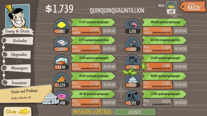 Adventure Capitalist End Game Walkthrough