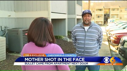 Mother Shot in the Face in Her Home After Neighbor's Gun Discharges