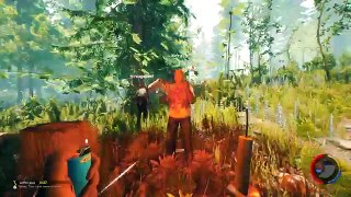 The Forest Multiplayer - ITS RAININ MEN! E33 ( Gameplay )