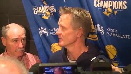 Steve Kerr On Brad Stevens: "He&apos;s The Smartest Guy In The Room."