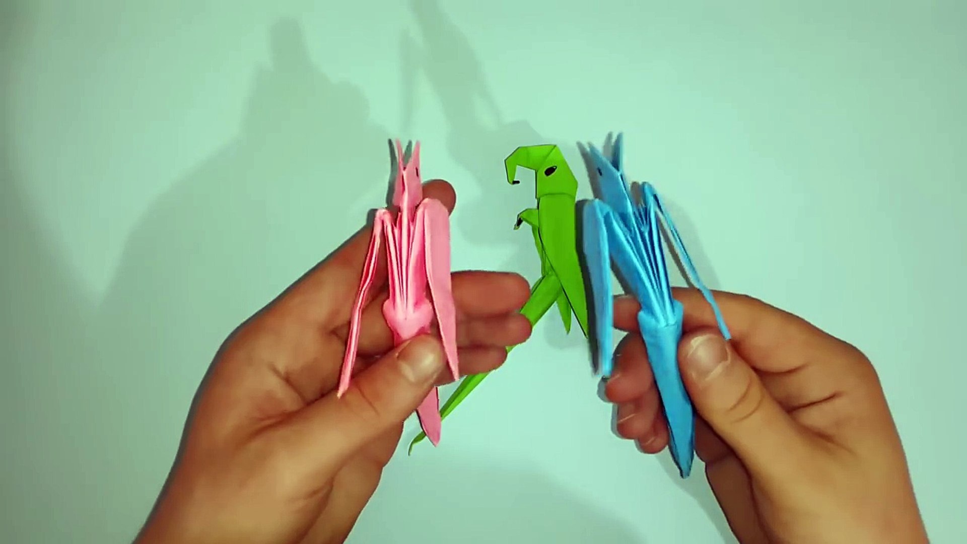 Kağıttan 3 Boyutlu Papağan Yapımı - Origami Türkiye – Видео Dailymotion