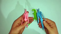 Kağıttan 3 Boyutlu Papağan Yapımı - Origami Türkiye