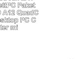 VIBOX Killstreak LA1079 KomplettPC Paket  42GHz AMD A12 QuadCore CPU Desktop PC