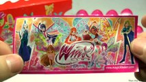 Winx Club Fairies 24 Kinder Joy eggs Винкс Клуб Феи 24 яйца Киндер Джой