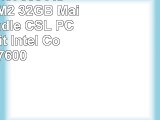 Intel Core i57600  ASUS H110MAM2  32GB Mainboard Bundle  CSL PC Aufrüstkit  Intel