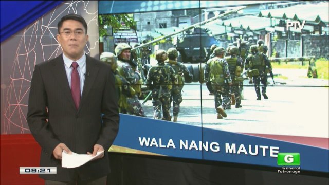 AFP, tiwala na wala nang Maute stragglers sa Marawi City