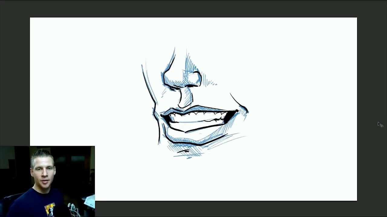 How to Draw Lips and Mouths