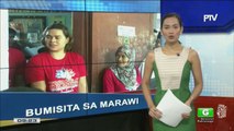 Davao City Mayor Sara Duterte, nagbigay ng tulong sa Marawi evacuees