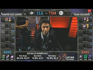 [01.06.2014] CLG vs TSM [LCS NA Hè 2014]