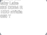 Gamer PC System Intel i77700K Kaby Lake 4x42 GHz 32GB DDR4 RAM 2000GB HDD nVidia