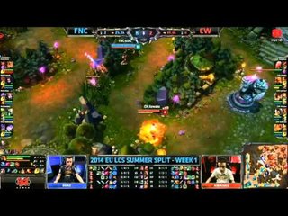 [22.05.2014] FNC vs CW [LCS EU Hè 2014]