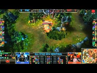 [10.05.2014] SKT vs FNC [All-Star Paris 2014][Bán Kết 2  - Trận 2]