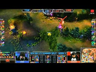 [08.06.2014] TSM vs LMQ [LCS NA Hè 2014]