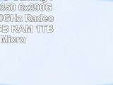 AnkermannPC Gaming Pc  AMD FX 6350 6x390GHz Turbo420GHz Radeon RX 580 8GB RAM 1TB HDD