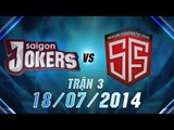 [18.07.2014] SAJ vs SF5 [GPL Mùa Hè 2014] [Tứ Kết 2 - Trận 3]