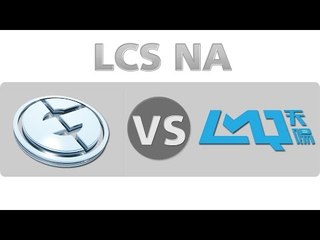 [04.08.2014] EG vs LMQ [LCS NA Hè 2014]