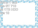 AnkermannPC  Ryzen 7 1700X 8x340GHz T 8x38Ghz GeForce GT 710 2GB 8GB RAM 1TB HDD Windows