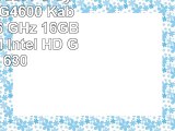 Office Aufrüst PC System Intel G4600 Kaby Lake 2x36 GHz 16GB DDR4 RAM Intel HD Grafik