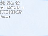 Gamer PC System Intel i56500 4x32 GHz 32GB DDR4 RAM 1000GB HDD nVidia GTX1050 2GB