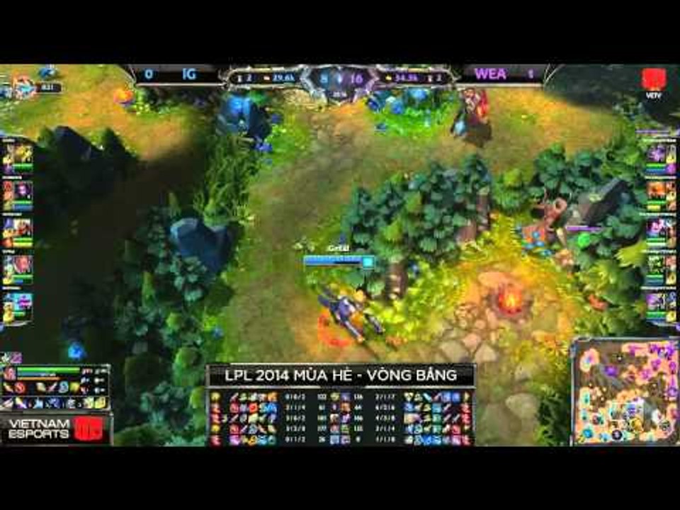 [15.08.2014] iG vs WEA [LPL 2014 Mùa Hè] [Trận 2]