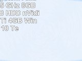 Gamer PC System AMD FX8320 8x35 GHz 8GB RAM 2000GB HDD nVidia GTX1050 Ti 4GB  Windows 10