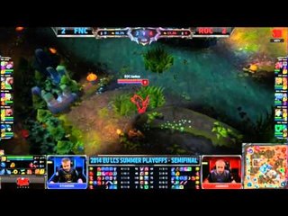 [15.08.2014] FNC vs ROC [LCS EU Hè 2014] [Bán Kết 1 - Trận 5]