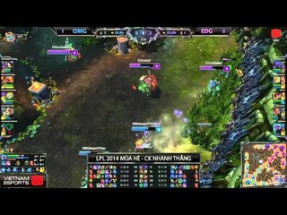 [21.08.2014] EDG vs OMG [LPL He 2014][CK Nhánh Thắng][Trận 4]