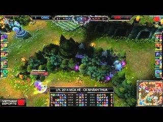[23.08.2014] OMG vs SHR [LPL He 2014] [CK Nhánh Thua] [Trận 3]