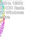 Gamer PC System AMD FX8320 8x35 GHz 16GB RAM 2000GB HDD Radeon RX580 8GB  Windows 10