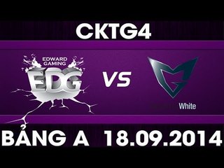 [18.09.2014] EDG vs SSW [CKTG4-Bảng A]