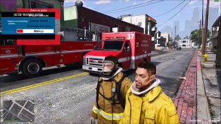 GTA 5 | Rescue Mod V By Gangrenn Day 9 | Paramedic Mod | New Ford E450 LAFD Ambulance