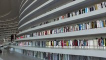 La biblioteca futurista china, más ilusión que libros