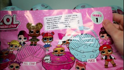 L.O.L. Surprise Blind Box Series 1 Lil Outrageous Littles Unboxing Review With 7 Layers of Surprise