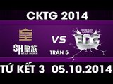 [05.10.2014] SHR vs EDG [CKTG2014 - Tứ Kết 3][Trận 5]