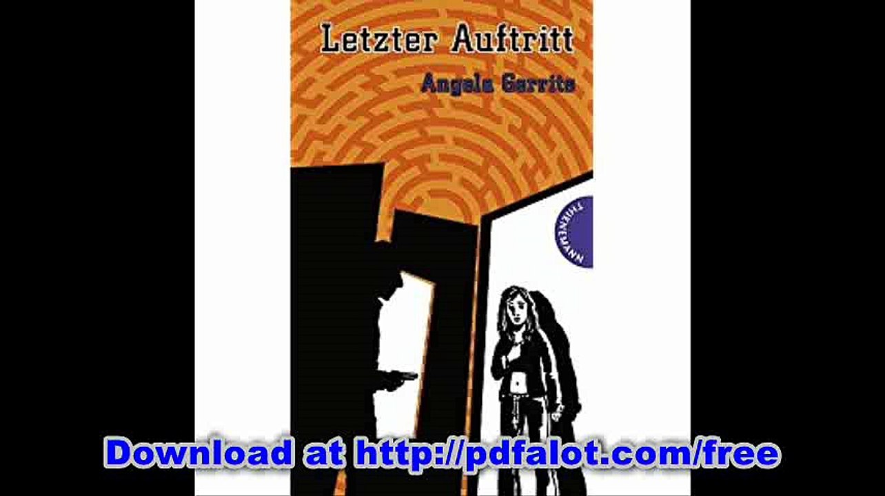 Letzter Auftritt, Labyrinthe-Krimis