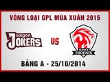 [25.10.2014] SAJ vs  HNP [ VLGPL Mùa Xuân 2015][Bảng A]