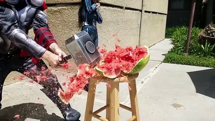 5 Avengers Weapons in REAL LIFE & Spiderman