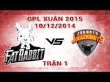 [10.12.2014] TFR vs J2G [GPL Xuân 2015][Trận 1]