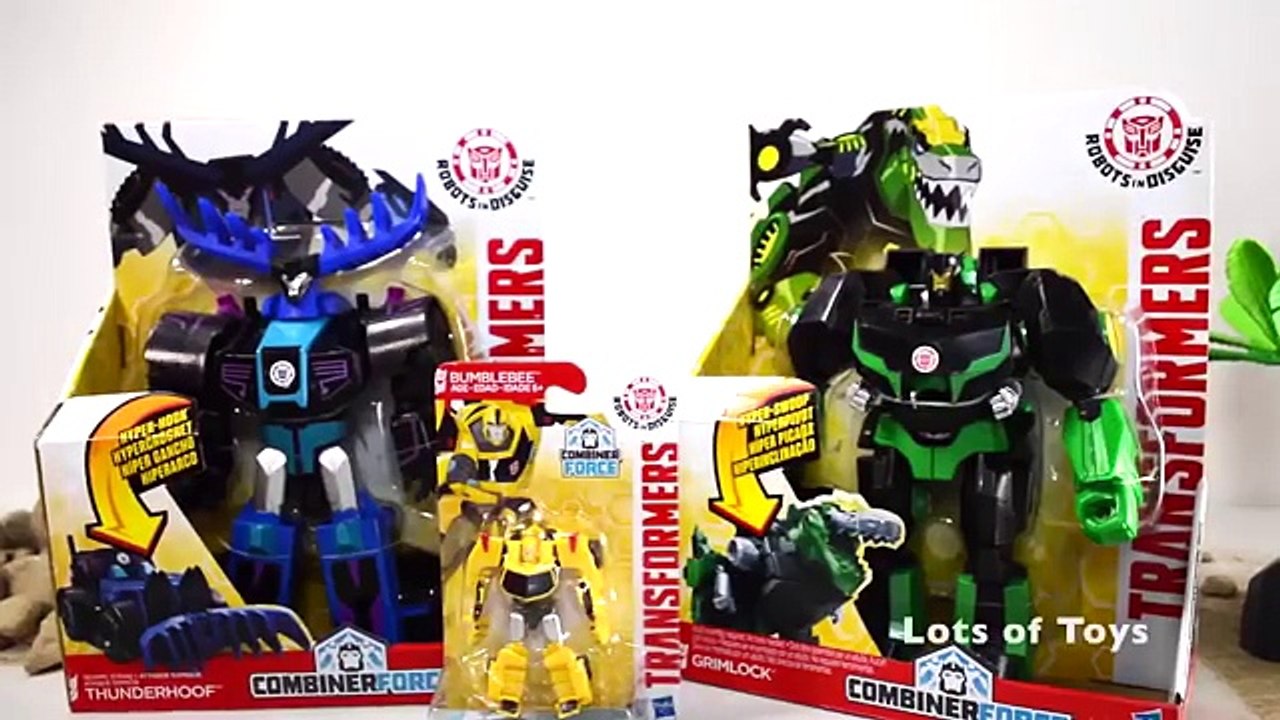 TRANSFORMERS ROBOTS IN DISGUISE HYPER HOOK THUNDERHOOF, HYPER SWOOP GRIMLOCK, BUMBLEBEE, KINDER EGGS